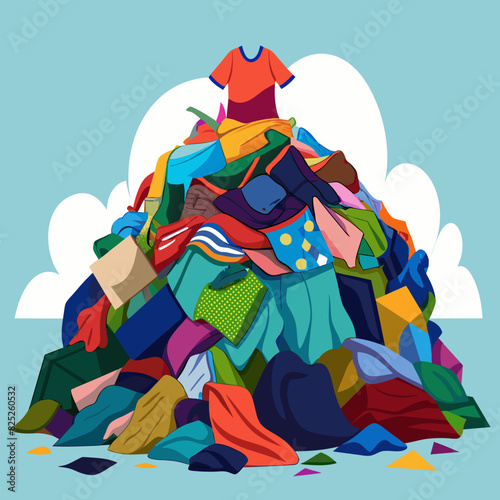 Used clothes in dump, Fast fashion, Sustainability