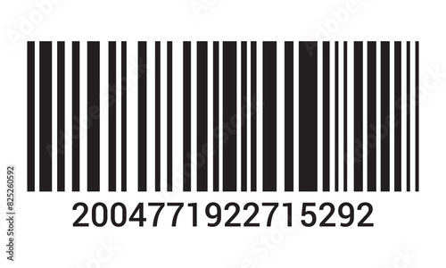 Bar code. Barcode illustration. Editable color.  isolated on white background. vector illustration. EPS 10