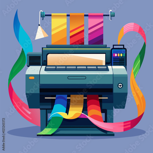 office or professional plotter lag format photocopier or printer with color ribbons for high quality printing services.