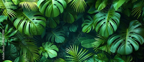 Background Tropical. The lush tropical rainforest foliage creates a sense of enchantment where every step brings new surprises and discoveries that highlight the forest s magical qualities.