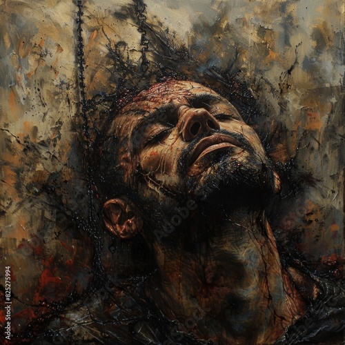 paintings of tortured souls, desperate to escape their fates © ProArt Studios