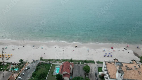 shore of Canasvieiras beach, Florianópolis, Brazil photo