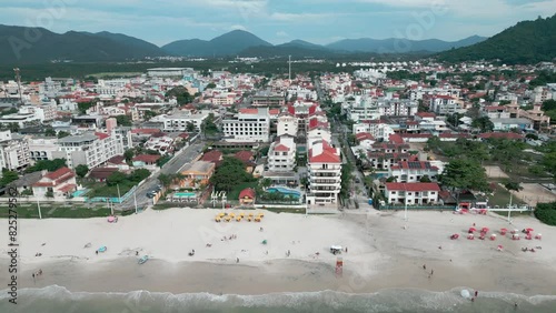 Canasvieiras beach, capital Florianópolis, Brazil photo