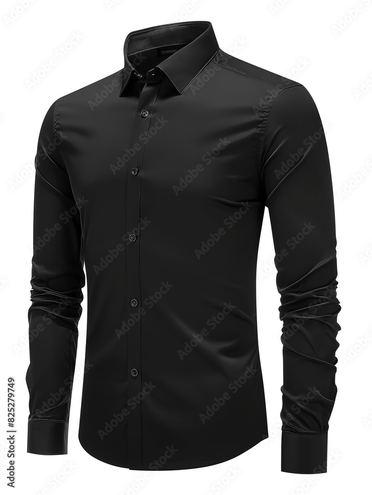 Classic men's black shirt Classic men's black shirt