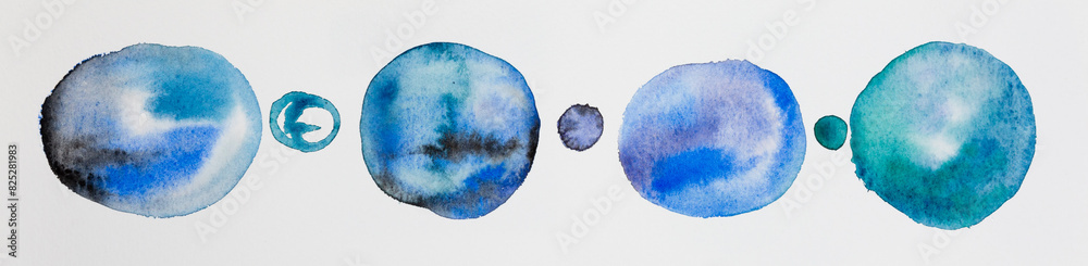 watercolor background circular shapes watercolor background circular shapes