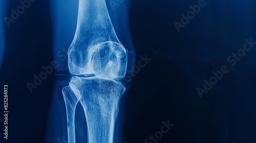 Advanced Radiological Analysis of Knee Anatomy: Detecting Arthritis, Injuries, and Joint Conditions - Ideal for Medical Imaging and Healthcare Websites © muhriZ