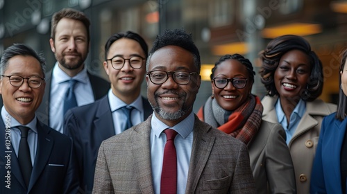 Lifestyle portrait of diverse young people smiling warmly in a cozy conference room  showcasing various cultures. Natural and positive private meeting with a close  intimate composition