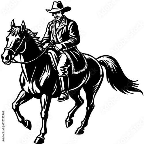 single-horse-riders