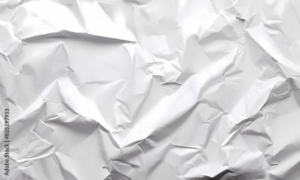 Obraz premium Crumpled paper background, Ai Generated