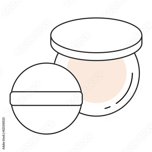 Makeup skin care Colored icon pack