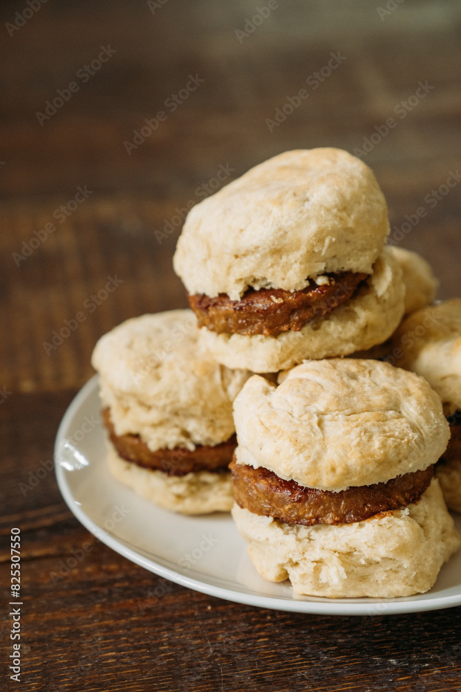 Vegan Sausage Biscuits Vegan Sausage Biscuits
