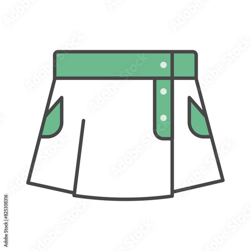 New clothes in spring cloth icon pack