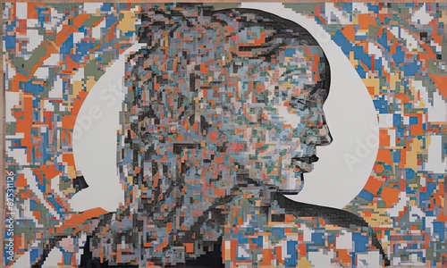 Pixelated Persona photo