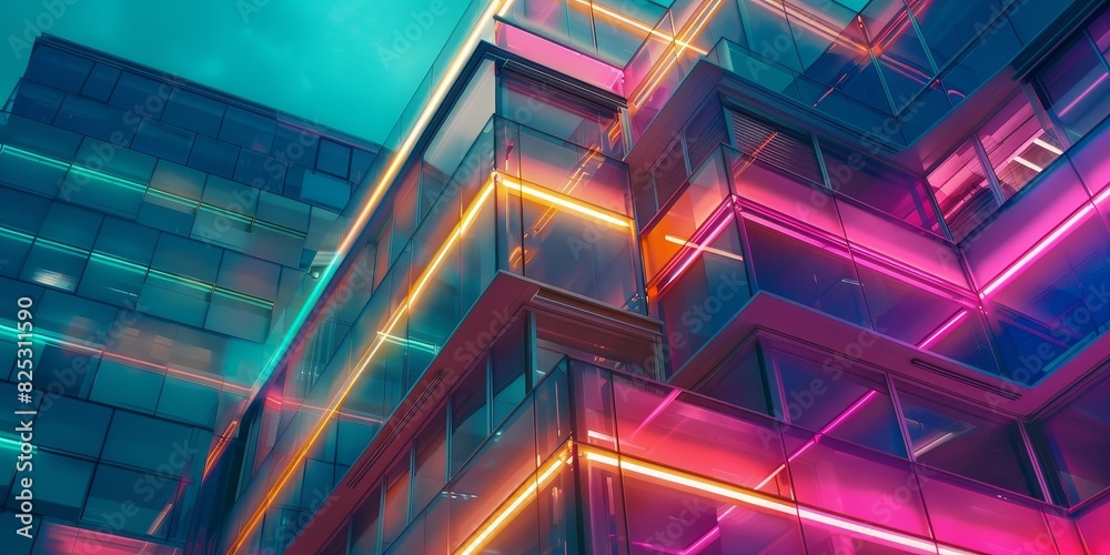 neon architecture concept neon architecture concept