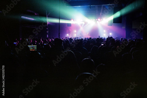 Group of people on stage on concert