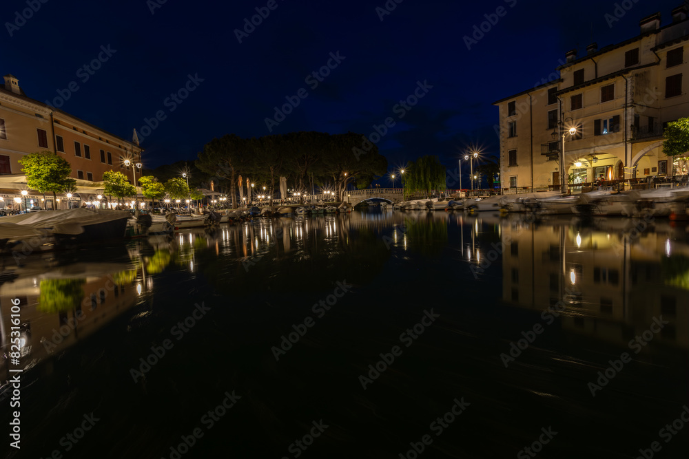 Desenzano Del Garda Italy by night