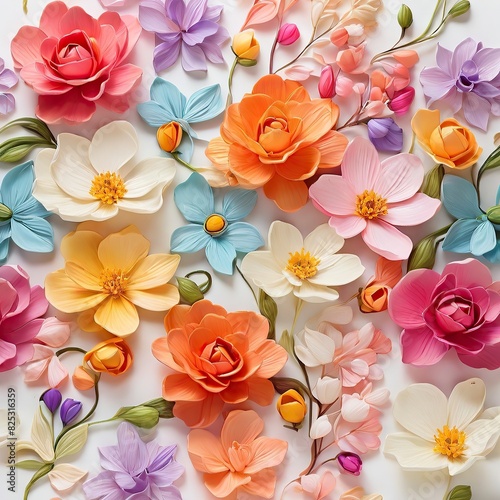 Wallpaper Mural Free Photo New Flower bouquet colorful close up of flower background for wallpaper Torontodigital.ca