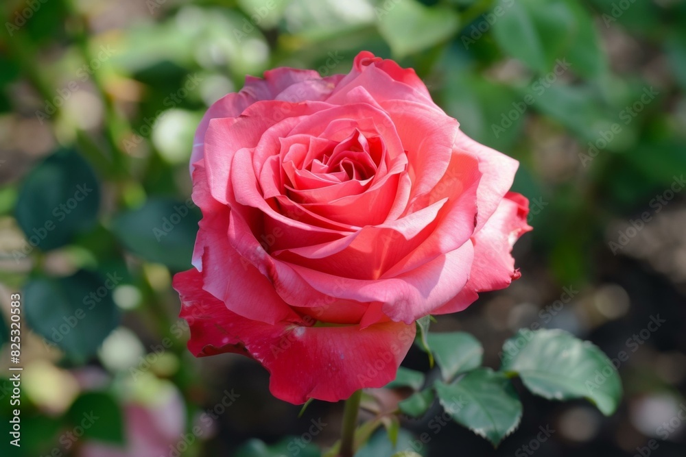 Beautiful Pink Rose in Bloom, Nature Photography Beautiful Pink Rose in Bloom, Nature Photography
