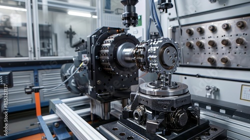 automated quality control testing for automotive components high manufacturing standards industrial photography