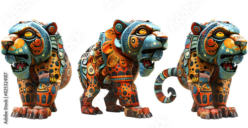 Olmec god Jaguar God (The jaguar was a symbol of strength