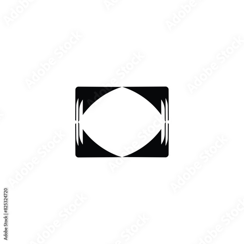 Circle colorful unique vector logo design