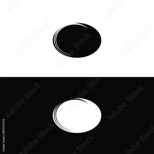 geometric circle shapes, borders, frames, logos .Circle new illustration design