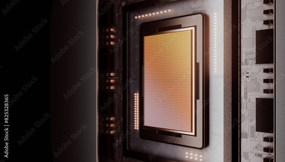 Central Computer Processors CPU concept Central Computer Processors CPU concept