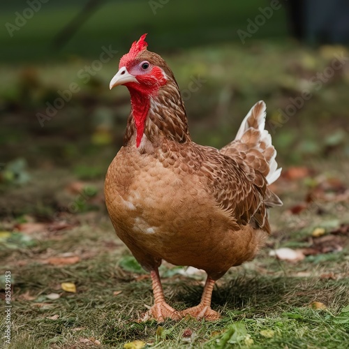 Chicken farm animal nature feathers concept stocklife photo