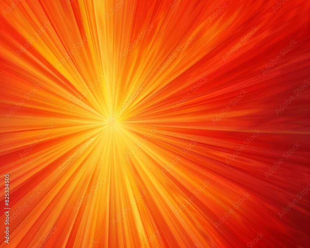 Vibrant Abstract Sunburst Background, Energy Concept Vibrant Abstract Sunburst Background, Energy Concept