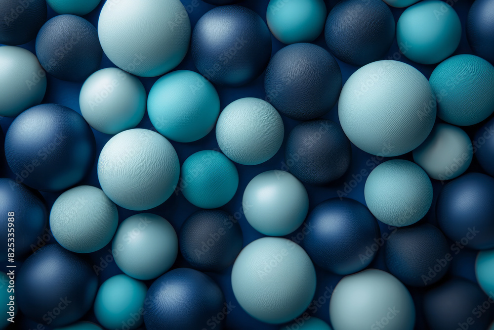 Minimalist isometric background featuring alternating sizes of navy and teal spheres, Minimalist isometric background featuring alternating sizes of navy and teal spheres,