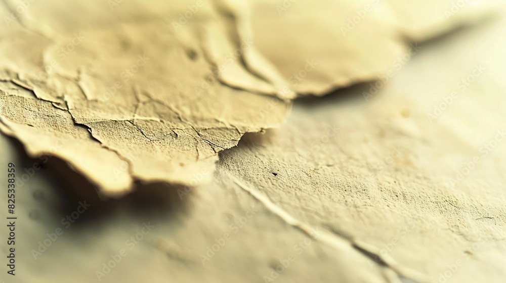 A close-up of a torn piece of paper with a toothpick in the center A close-up of a torn piece of paper with a toothpick in the center