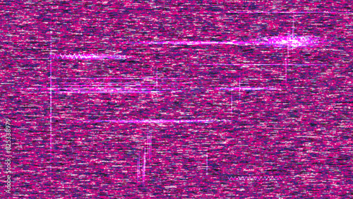 Violet Noise Interference Vector Texture Background