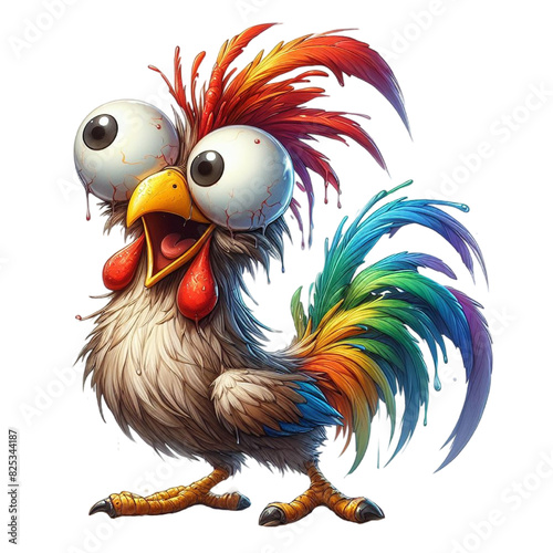 Watercolor Chicken Clipart
