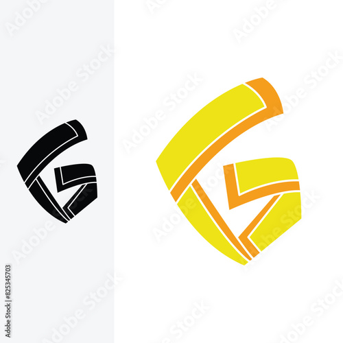 letter G logo. logo modern sign template. silhouette stylish.