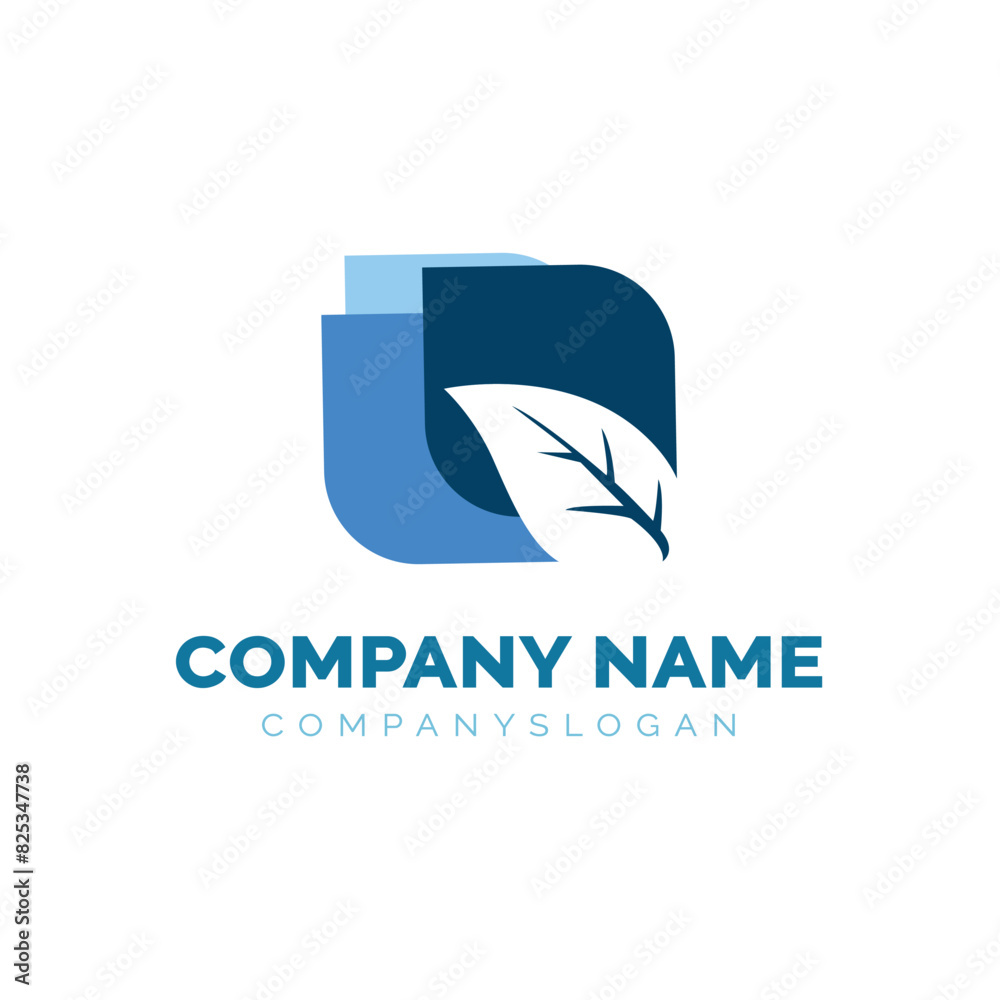 Abstract Leaf logo design, vector logo design, illustration Abstract Leaf logo design, vector logo design, illustration