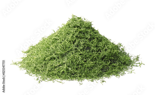 Pile of dried dill