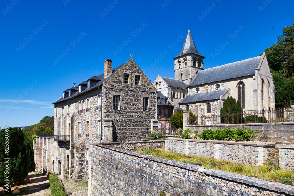 The Graville Abbey in Le Havre