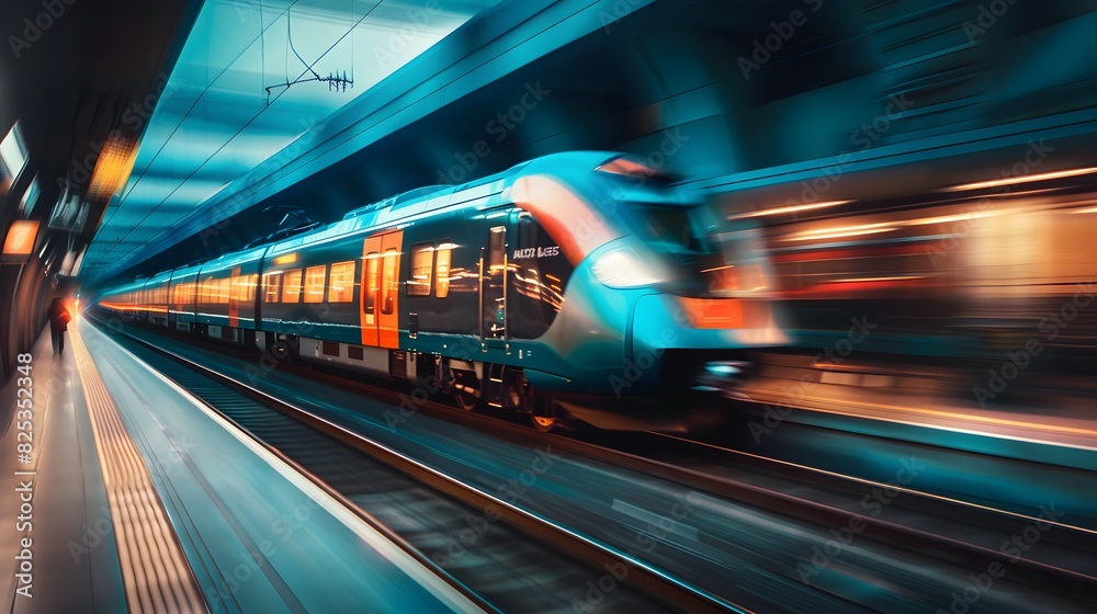 Side profile of a locomotive in motion, captured with cinematic precision and professional photography techniques.