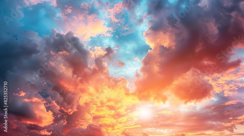 Gorgeous cloud background