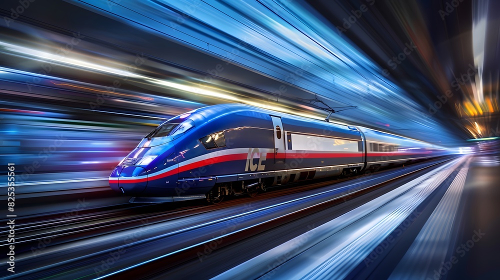 Side profile of a locomotive in motion, captured with cinematic precision and professional photography techniques. Side profile of a locomotive in motion, captured with cinematic precision and professional photography techniques.