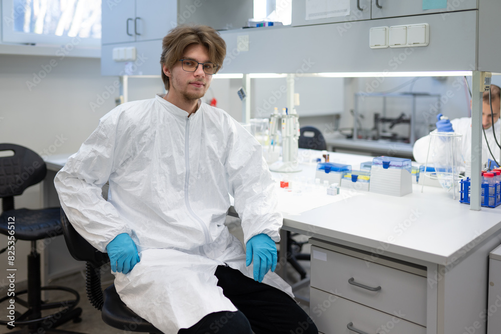 Scientist Portrait In The Lab Scientist Portrait In The Lab