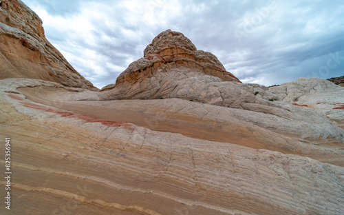 Rock Formations At Dusk, White Pocket, Arizona photo