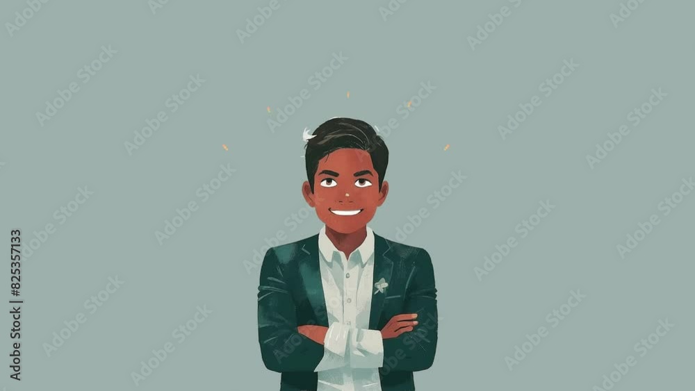 Young man with exclamation marks around his head. exclamation mark concept Young man with exclamation marks around his head. exclamation mark concept