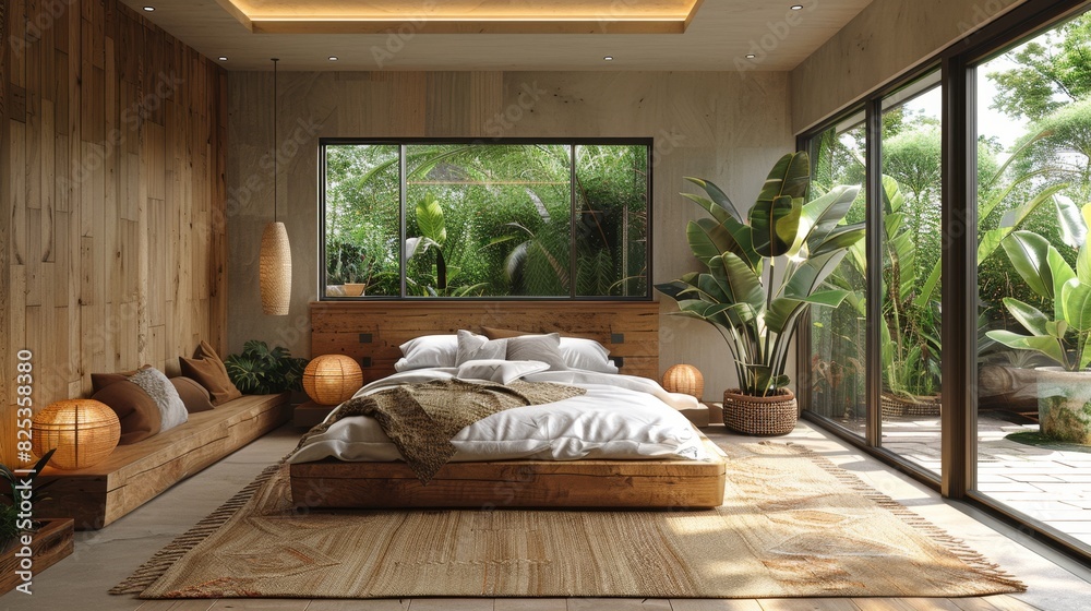 Ecological Bedding And Biophilic Bedrooms photo