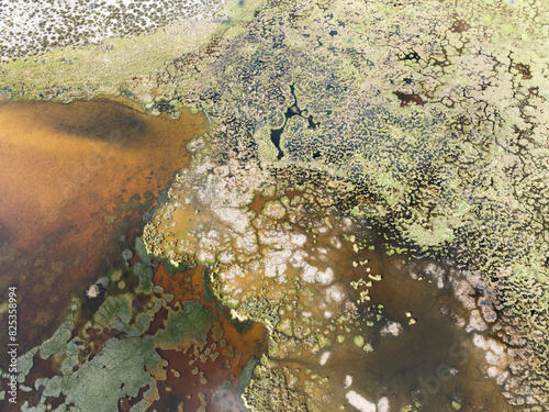 Laguna Turquiri From Above   photo