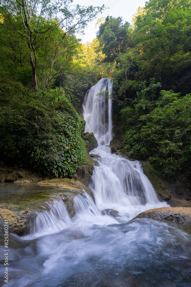 Lokomboro Waterfall on Sumba Island, Indonesia. Lokomboro Waterfall on Sumba Island, Indonesia.