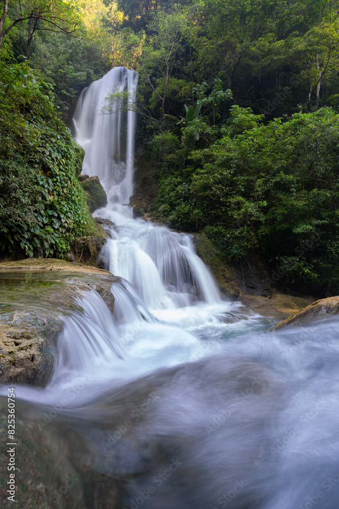 Lokomboro Waterfall on Sumba Island, Indonesia.