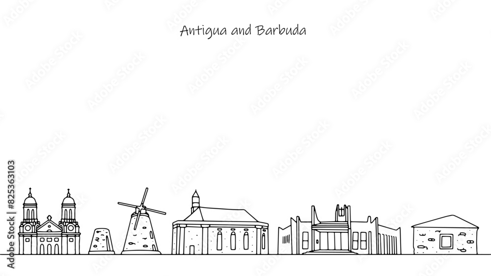 Sights of Antigua and Barbuda