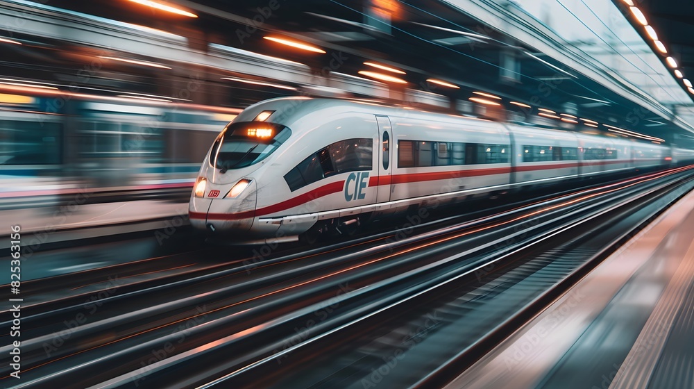 Side profile of a locomotive in motion, captured with cinematic precision and professional photography techniques. Side profile of a locomotive in motion, captured with cinematic precision and professional photography techniques.