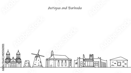 Sights of Antigua and Barbuda